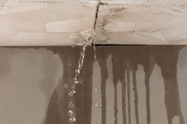Professional Burst Pipe Cleanup technician working in Lyman, MS